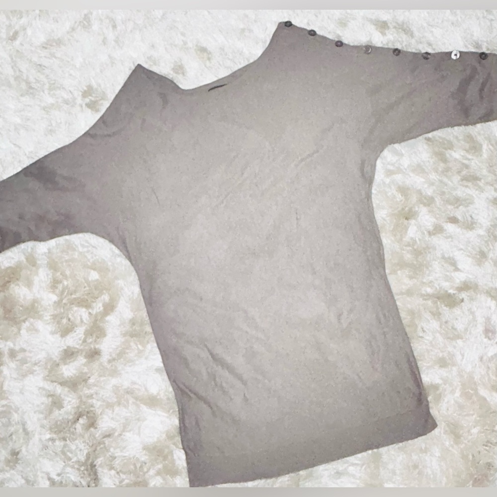 Express Light Button Sweater​ - Picture 9 of 13